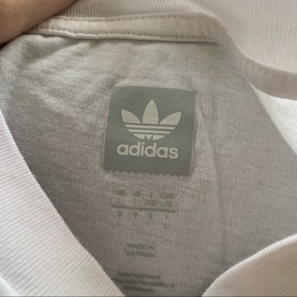 White Adidas tee - Picture 4 of 4
